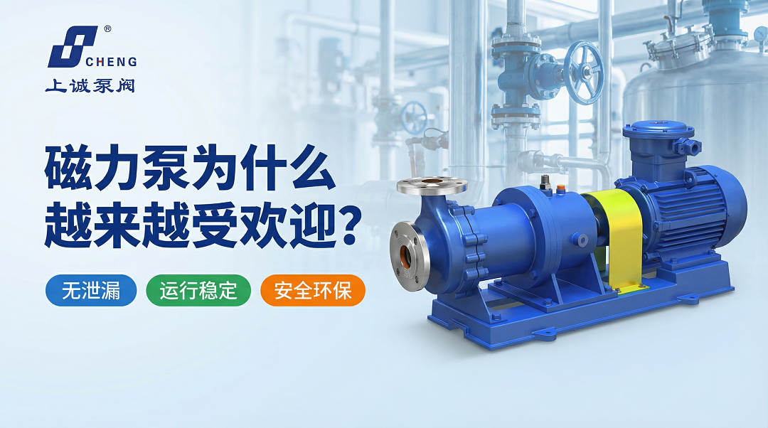磁力泵为什么越来越受欢迎？从结构特点到工程应用的系统解析