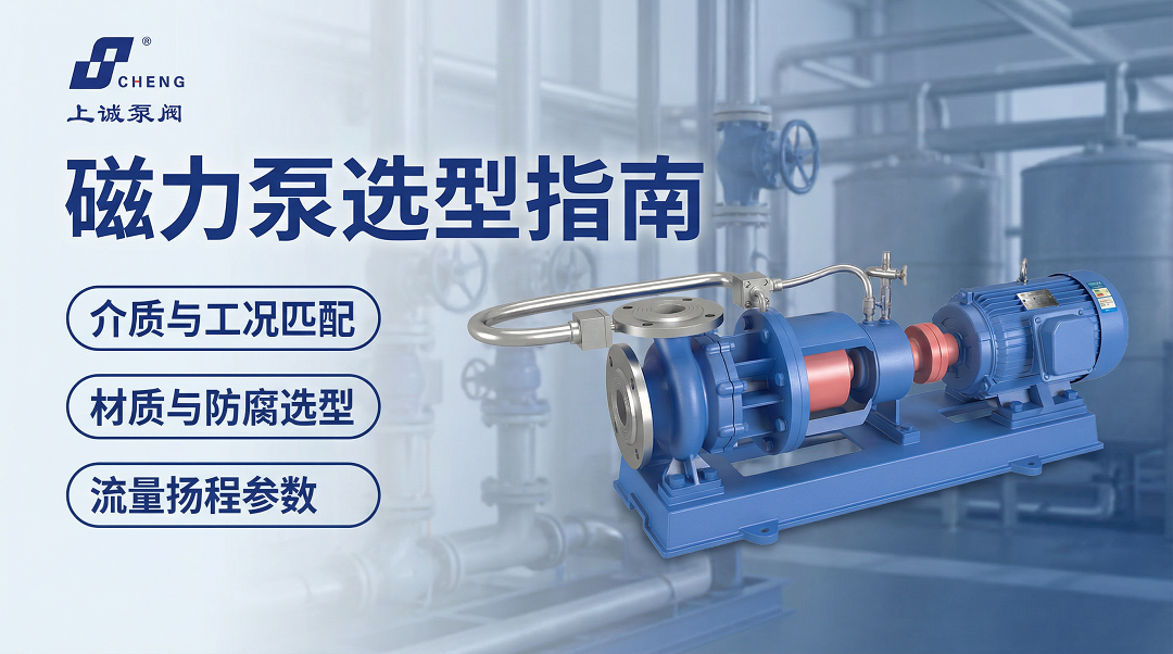 磁力泵选型指南：结构特点、应用场景与选型要点