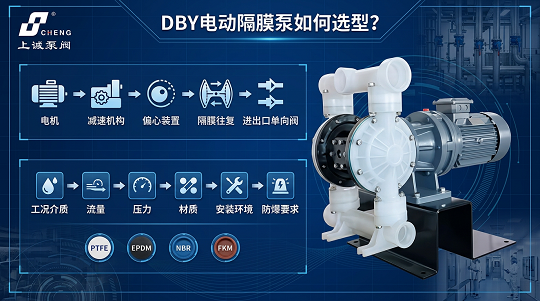 DBY电动隔膜泵如何选型？关键参数与应用工况详解