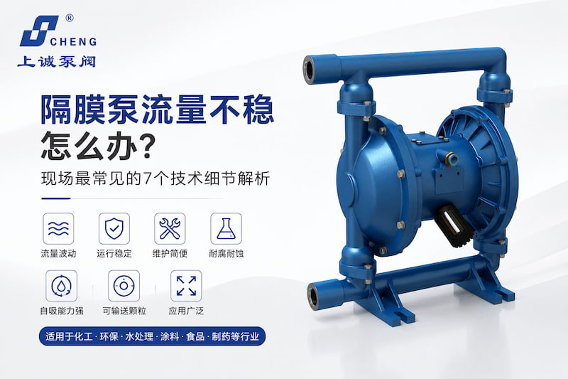 隔膜泵流量不稳怎么办?现场最常见的7个技术细节解析