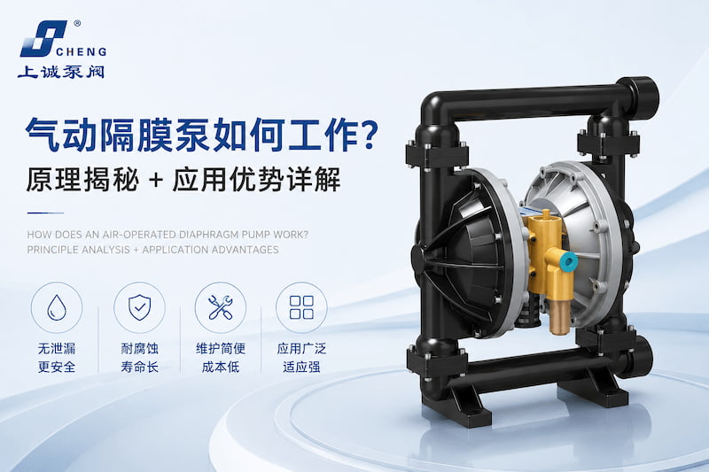 气动隔膜泵如何工作？原理揭秘+应用优势详解